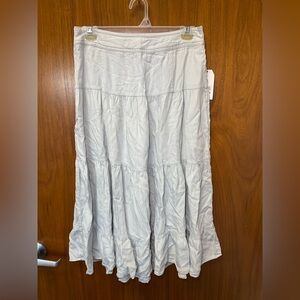 Time and Tru Light Gray Maxi Skirt